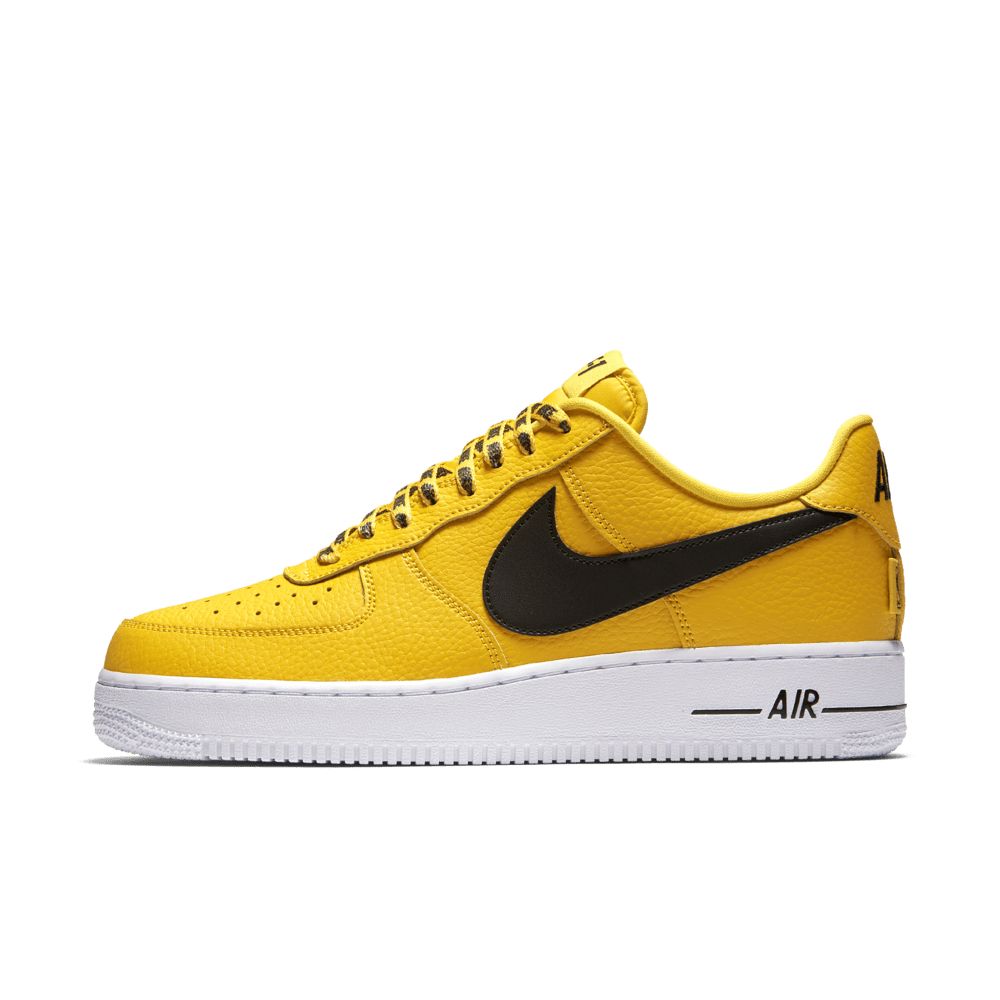 Nike Air Force 1 Low 07 NBA Men's Shoe Size 9 (Yellow) | Nike (US)