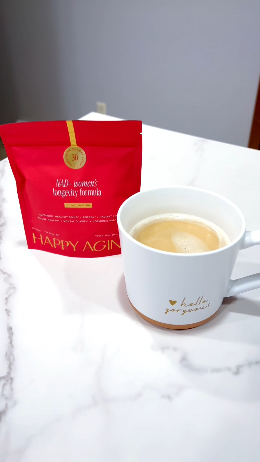 Aging, but make it happy ✨ Taking care of myself now so future me can keep showing up strong, energized, and feeling good. Let’s age gracefully together! 
#HappyAging #ad

#LTKActive #LTKOver40 #LTKdayinmylife