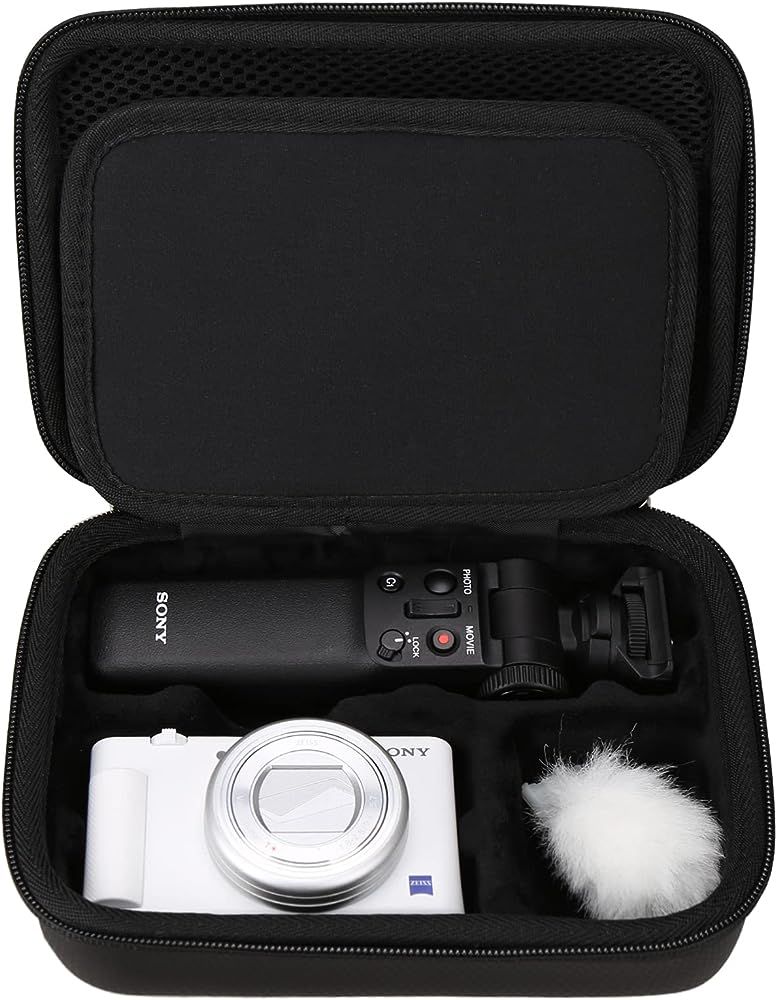 FBLFOBELI EVA Hard Storage Case for Sony ZV-1 Compact 4K HD Camera ACCVC1 Vlogger Accessory Kit S... | Amazon (US)