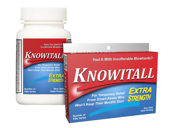 Funny Coworker Gift: Knowitall! Office Gag Gift Box or Bottle | nerdy gifts office party gift for... | Etsy (US)