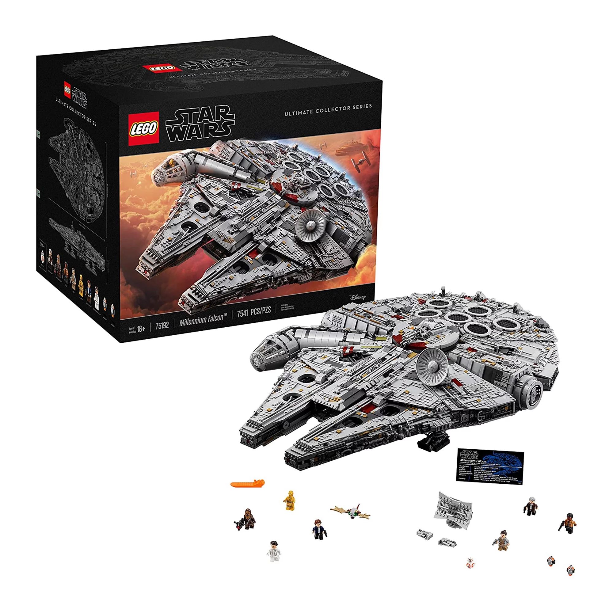 LEGO Star Wars Ultimate Millennium Falcon 75192 Expert Building Set and Starship Model Kit, Movie... | Walmart (US)