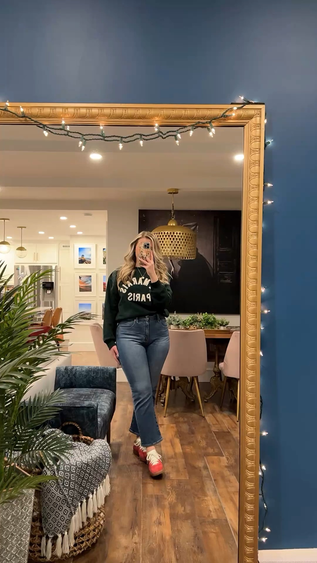 Don’t sleep on the gap kick fit jeans! I’m wearing a 31 long in them. Waist is a little big but I love that they give me the illusion of a straight leg. 

#LTKStyleTip #LTKFindsUnder50 #LTKMidsize