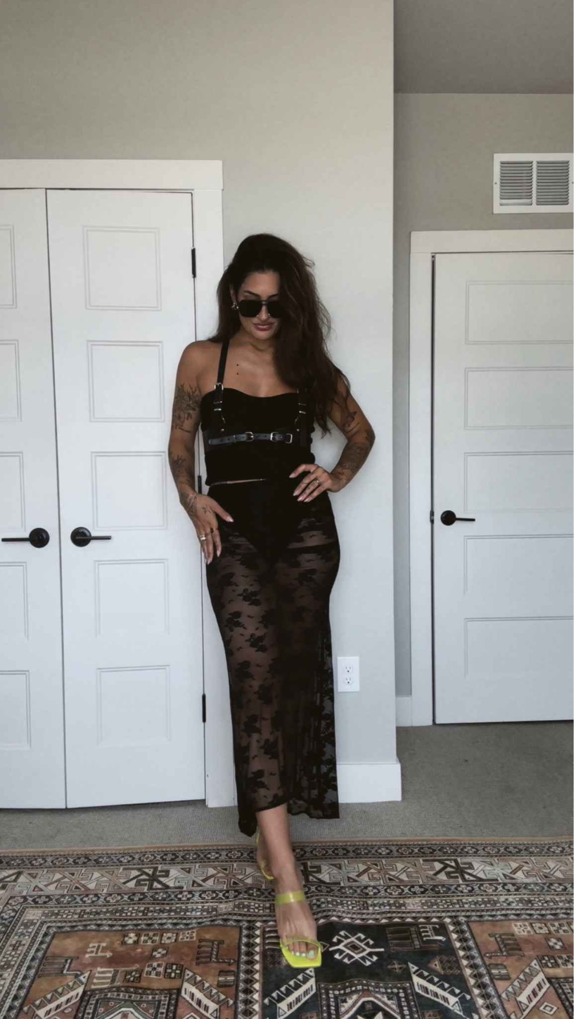 Styling this lace maxi skirt for summer

#LTKStyleTip #LTKShoeCrush #LTKFindsUnder100