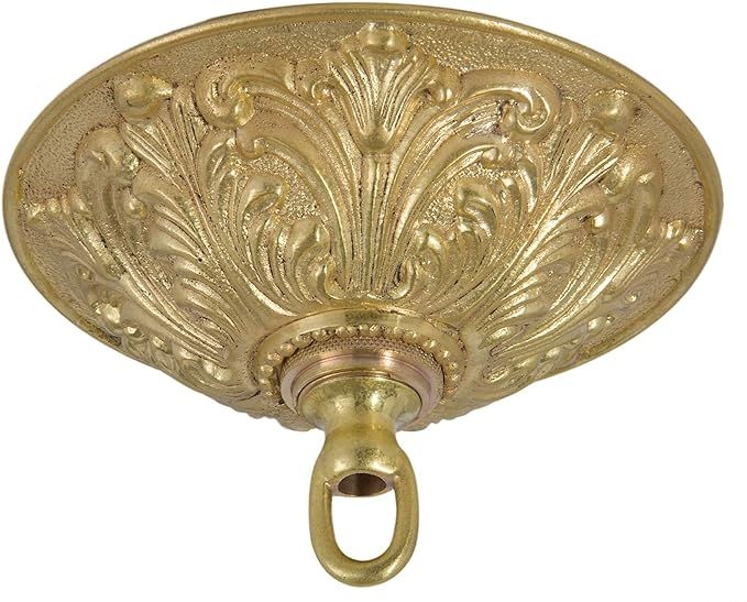 B&P Lamp® Heavy, Antique Style Cast Brass Canopy Kit, 5 1/2" Diameter - Household Lamps - Amazon... | Amazon (US)
