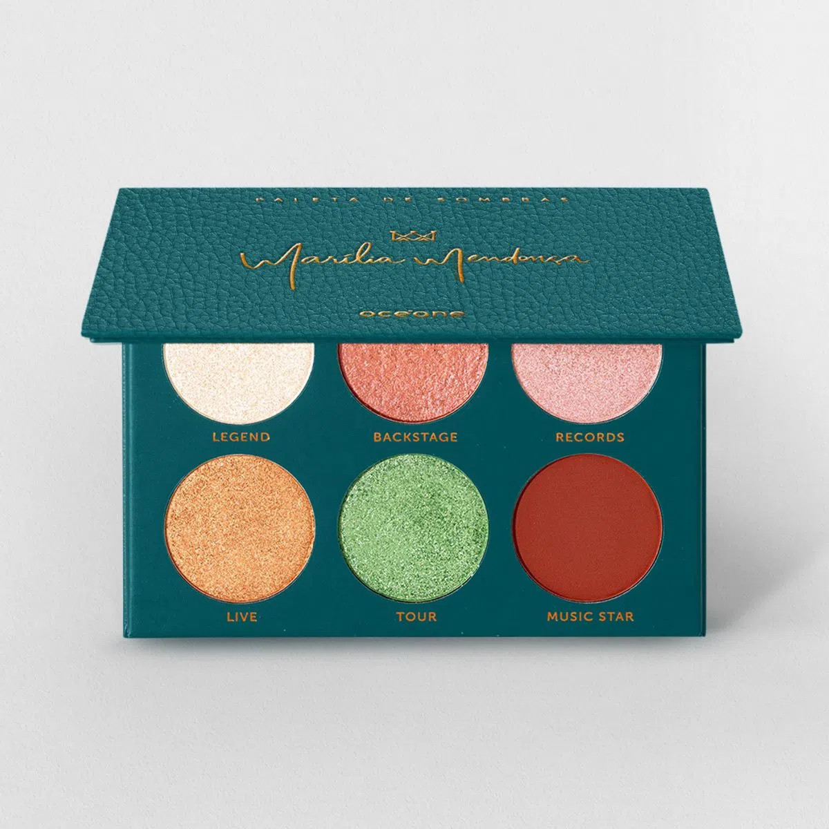 Paleta de Sombras Marília Mendonça By Océane 17,3g | Oceane (BR)