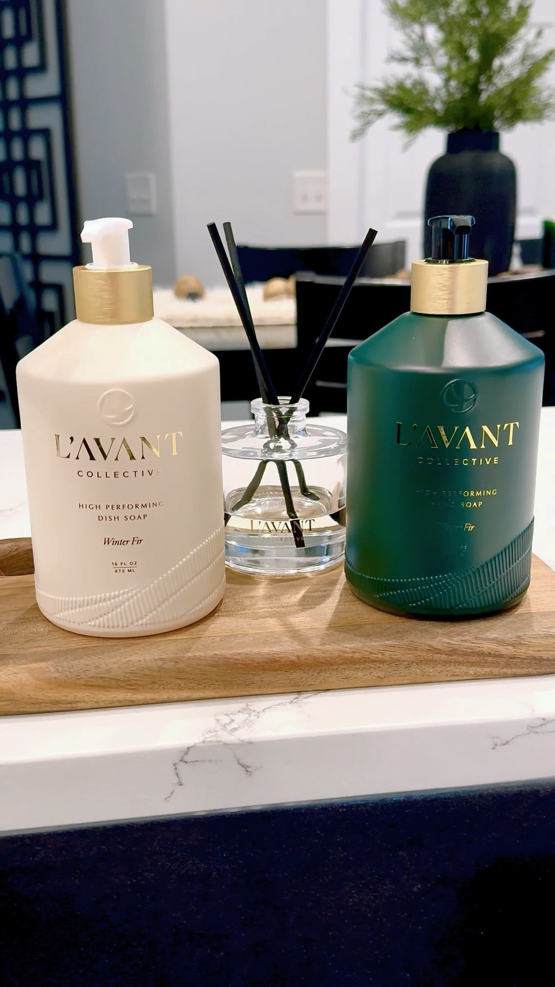 I have officially entered my cleaning but make it luxury era… and L’AVANT Collective is fully to blame. I am obsessed with this brand. Their hand soap + dish soap duo is not only high-performing, but the packaging is so chic it looks like decor. The sleek matte bottles, gold accents, and elevated shapes instantly make your sink area feel styled and intentional.

This scent — Winter Fir — smells like a cozy winter morning in a luxury cabin. Fresh, clean, slightly woodsy, and absolutely perfect for the season. And the best part? Both the hand soap and dish soap actually work so well. The dish soap cuts through grease without stripping your hands, and the hand soap leaves your skin soft, clean, and lightly scented. They have so many amazing scents available. 

L’AVANT is one of those brands that makes everyday tasks feel elevated. If you love a home that’s minimal, beautiful, functional, and luxe, these belong on your holiday wishlist… or just treat yourself. You’ll smile every time you walk into your kitchen. 

luxury cleaning products • aesthetic cleaning products • kitchen countertop decor • kitchen styling • winter home decor • minimalist kitchen • elevated kitchen essentials • hand soap • dish soap • Winter Fir scent • holiday home refresh • neutral home decor
kitchen accessories • home organization
stylish cleaning products • eco-friendly cleaning • non-toxic soap • pretty soap bottles • kitchen gift ideas • modern home style • kitchen aesthetic • pretty packagingg


#LTKGiftGuide #LTKHome #LTKFindsUnder100
