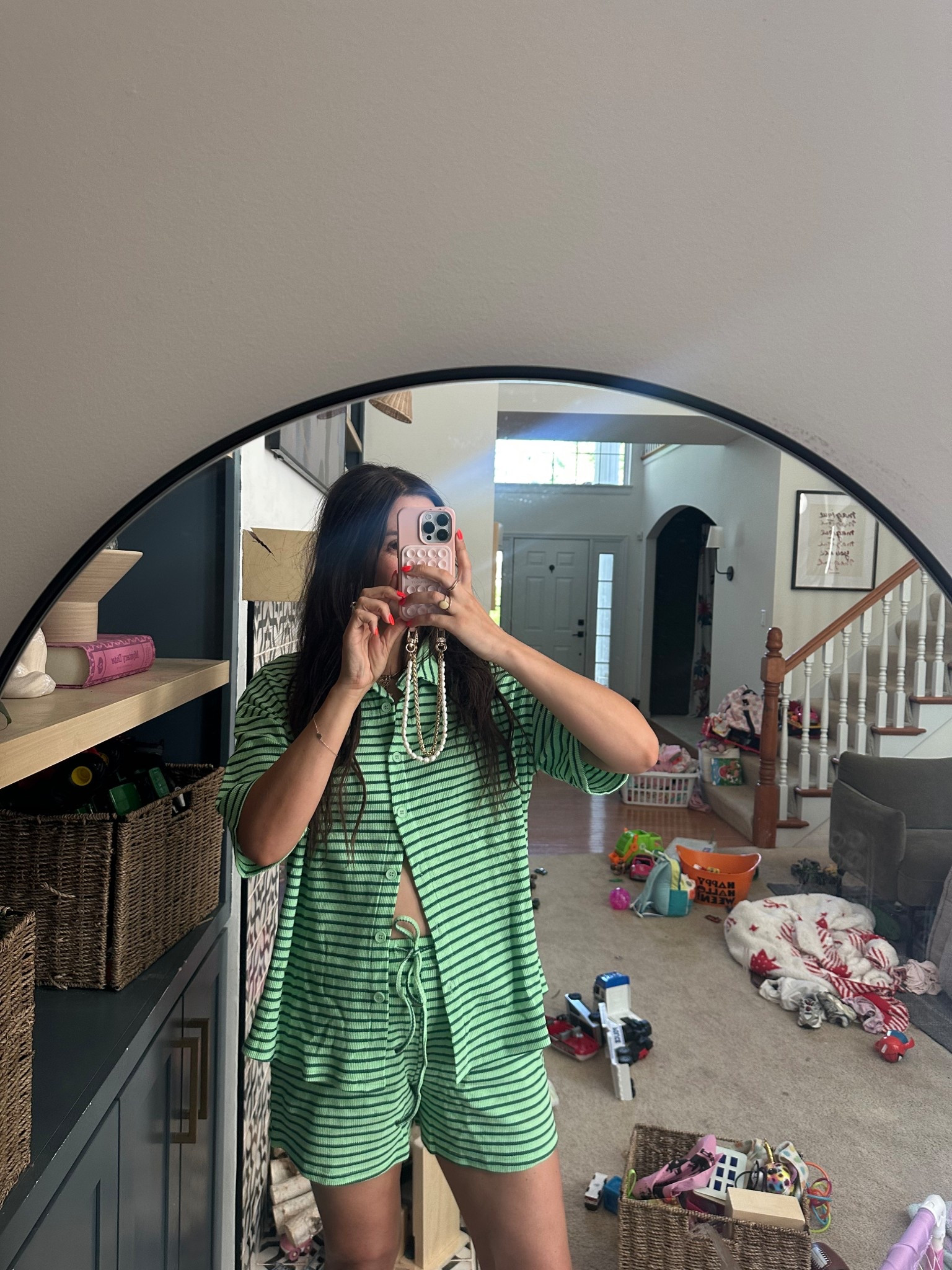 this striped set is breastfeeding friendly and perfect for summer! ☀️

#LTKStyleTip #LTKSummerEdit #LTKBaby