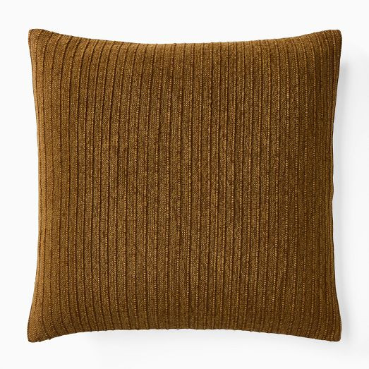 Jute Simple Line Pillow Cover | West Elm (US)