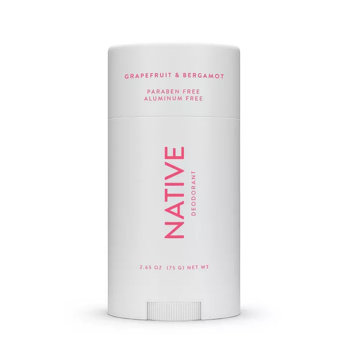 Native Grapefruit & Bergamot Deodorant for Women - 2.65oz | Target
