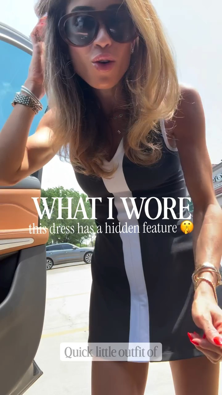 On sale for $35 and has a secret feature: built in shorts + easy bathroom access 🤫 such a game changer. I hate wearing a romper or skort that you have to slip all the way on and off. This is wayyy easier!

Love that you can just throw this on and look out together + I also have it in yellow. I have the petite sizing on. I’m 5’1 

skort dress outfit, what I wore today outfit, easy summer outfit ideas, casual chic outfits, petite friendly dresses, skort dress styling, comfortable summer outfits, effortless everyday outfits, travel outfit ideas women

#whatiwore #petiteoutfits #summeroutfits #effortlessstyle #easyoutfits

#LTKSaleAlert #LTKootd #LTKPetite