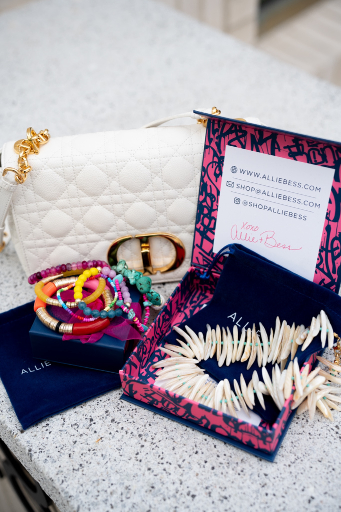 stacked for summer… my all new debut with Allie + Bess just in time for warmed up weather has arrived = shop my new statement stack and summer in the city necklace now and save 20% (natasha20) 
|| 

#LTKSeasonal #LTKfindsunder100 #LTKstyletip