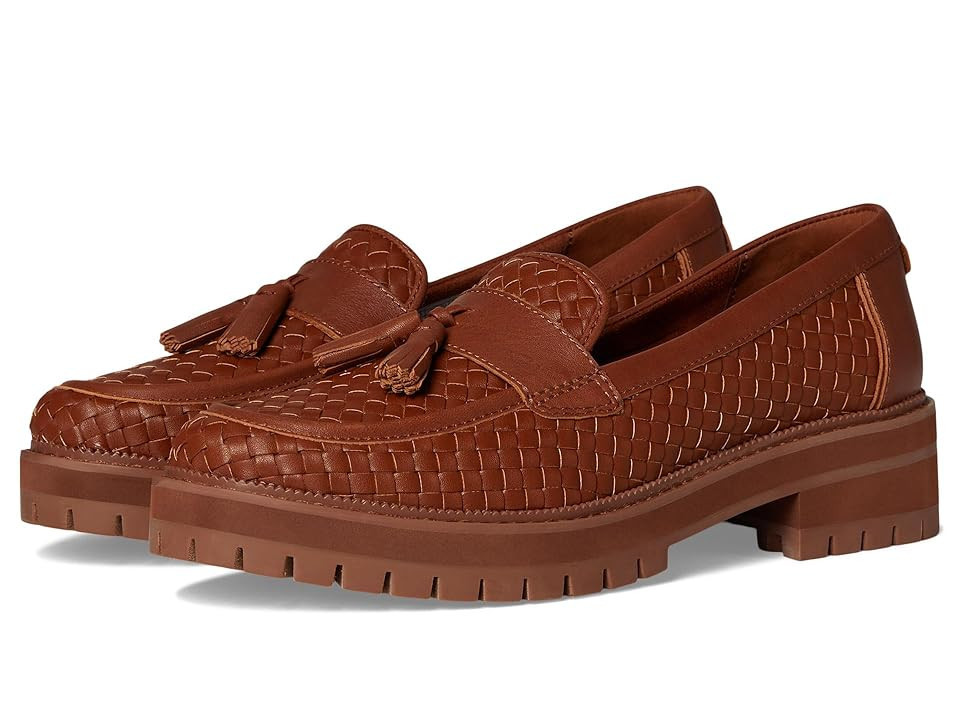 TOMS Cara Women's Shoes Amber Brown : 9.5 B - Medium, Leather | Zappos