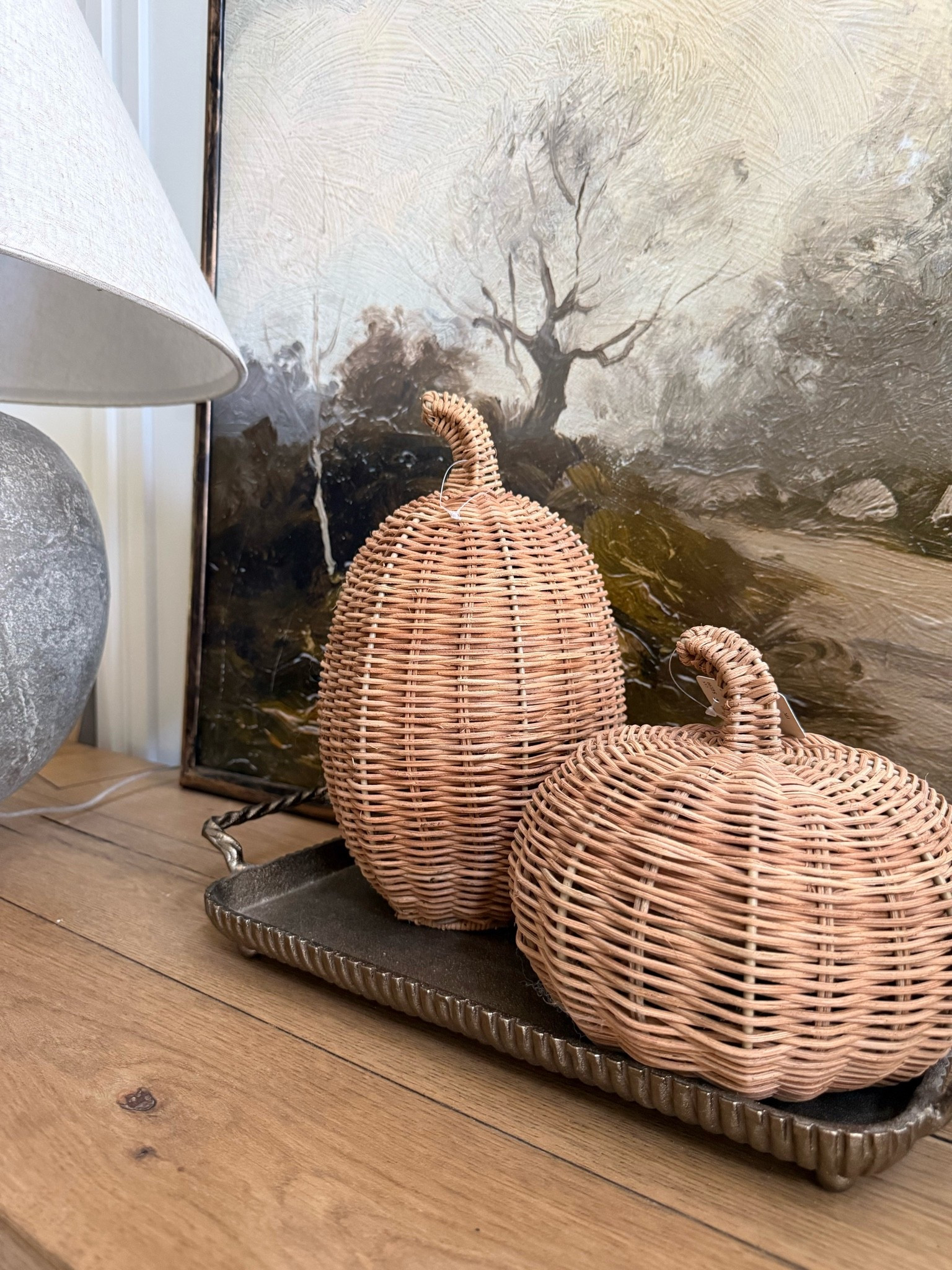 I’ve got fall decor on the mind…these rattan pumpkins are so cute 🤎

#LTKshoes