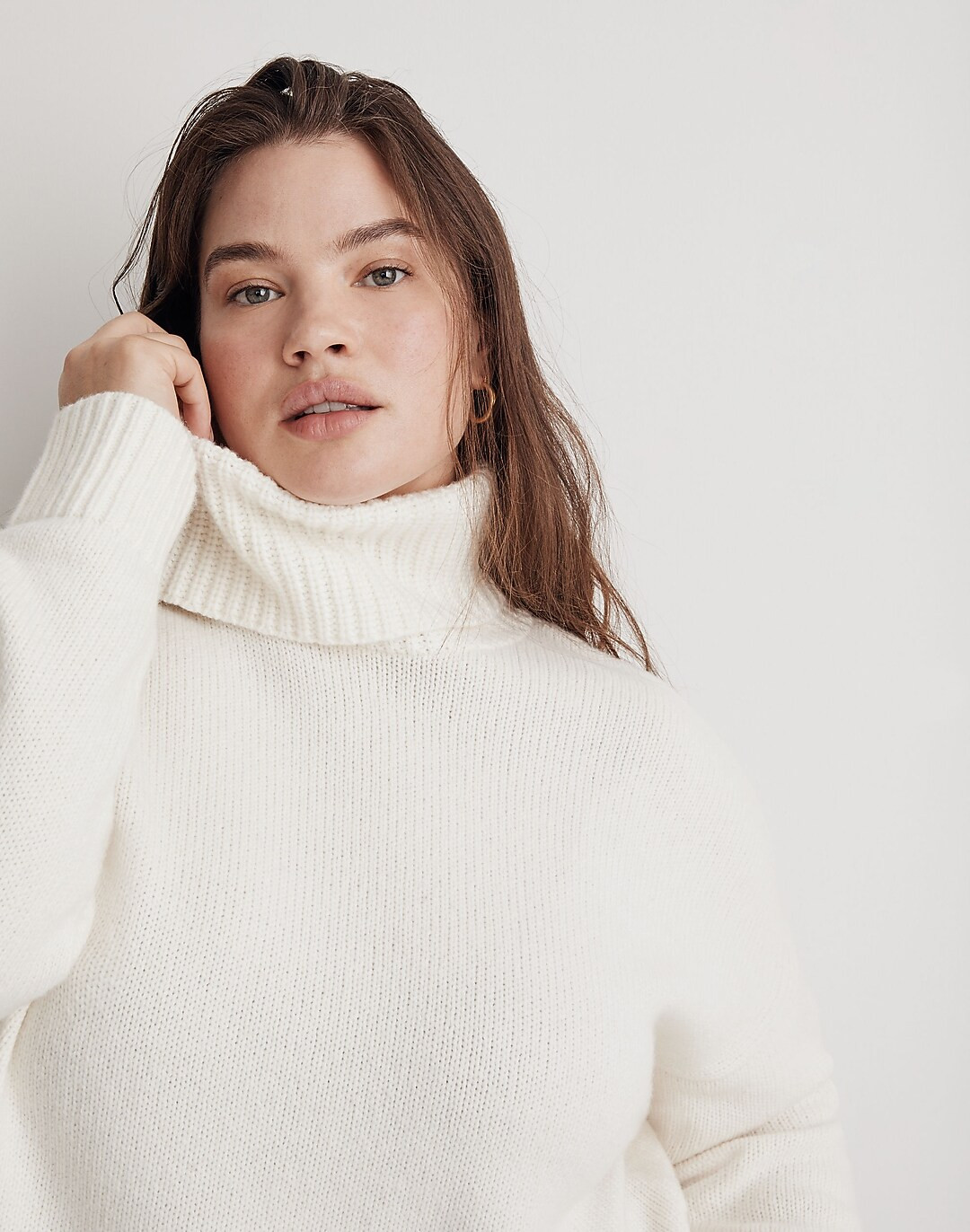 Plus Sadler Turtleneck Sweater | Madewell