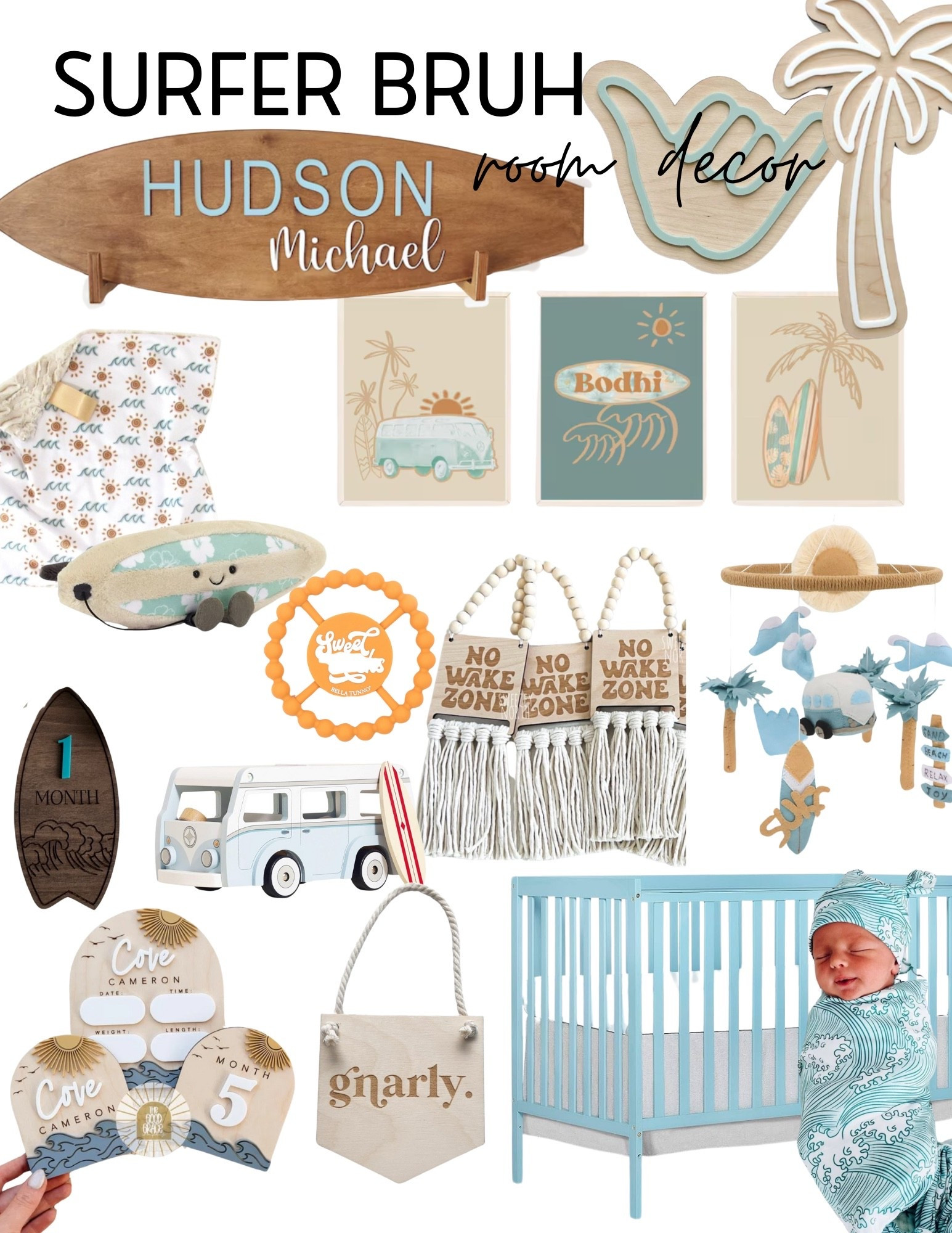 SURFER BRUH ROOM DECOR

#LTKBaby #LTKKids #LTKFamily