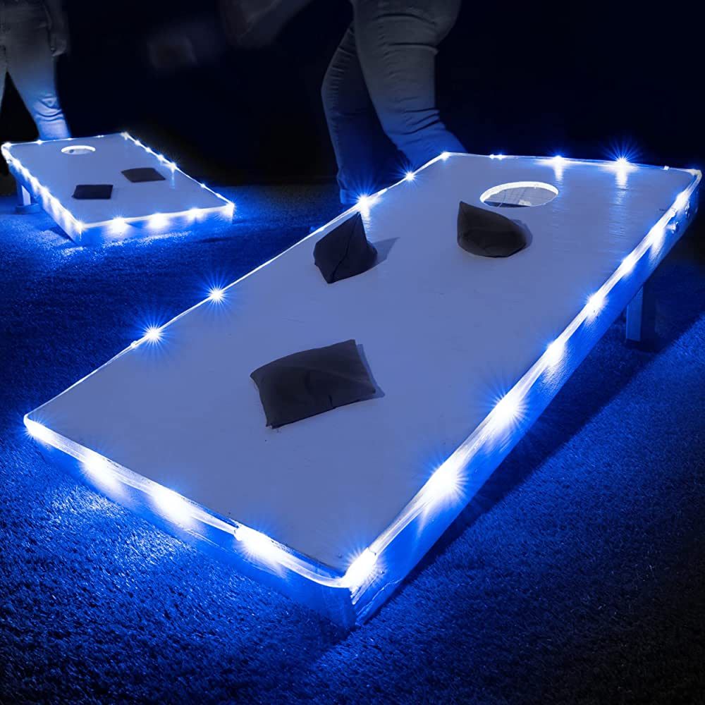 Brightz TossBrightz LED Cornhole Lights for Hole and Board - in 8 Colors - 2 Light Sets for 2 Boa... | Amazon (US)
