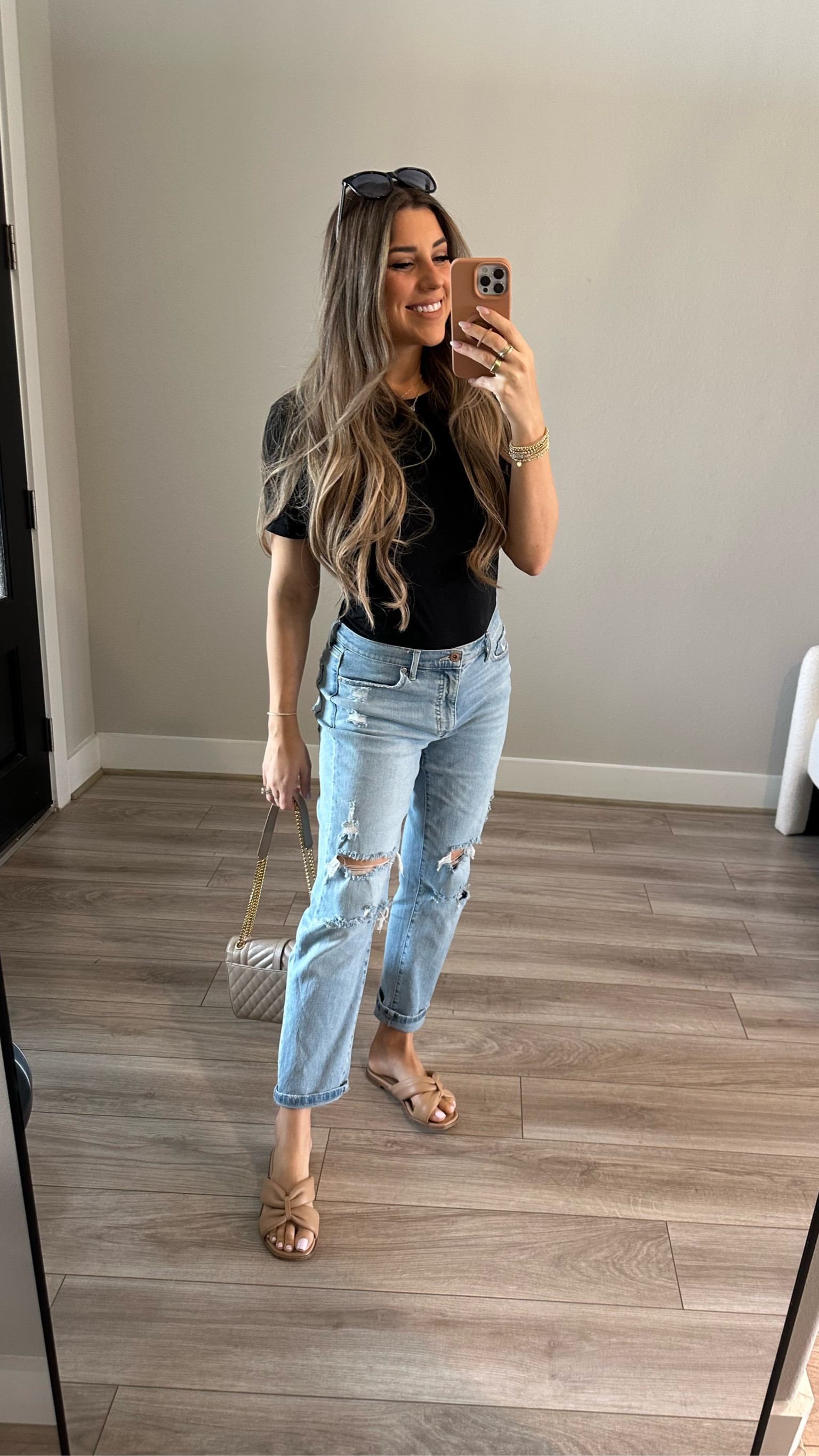 OOTD! Love these jeans!! A lot of errands to run today, have a great Friday’s eve!

#LTKSpringSale #LTKstyletip