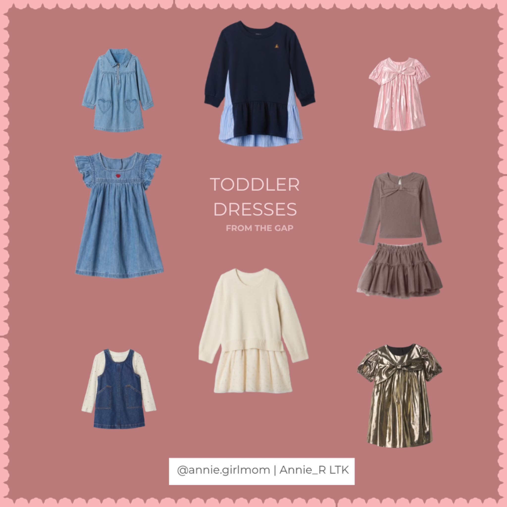 Baby and toddler girl dresses from The Gap! On sale now- most with an extra 50% off at checkout! 

#LTKBaby #LTKSeasonal #LTKKids