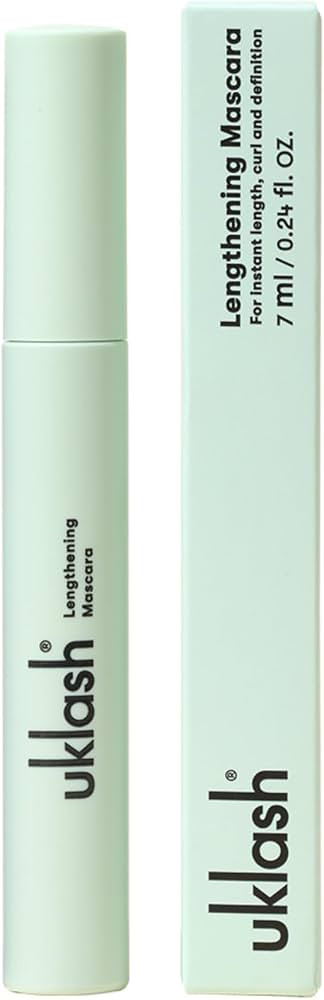 UKLASH Lengthening Mascara - Extra-Black Pigmented, Water-Resistant, Vegan-Friendly, Paraben-Free... | Amazon (US)
