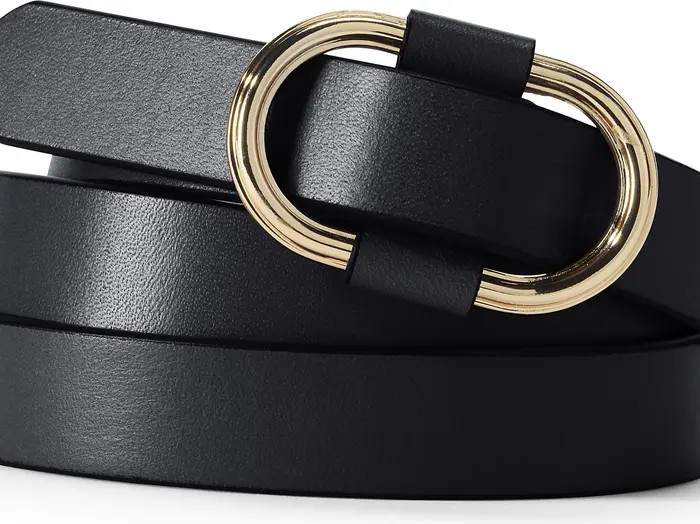Adjustable Skinny Leather Belt | Nordstrom