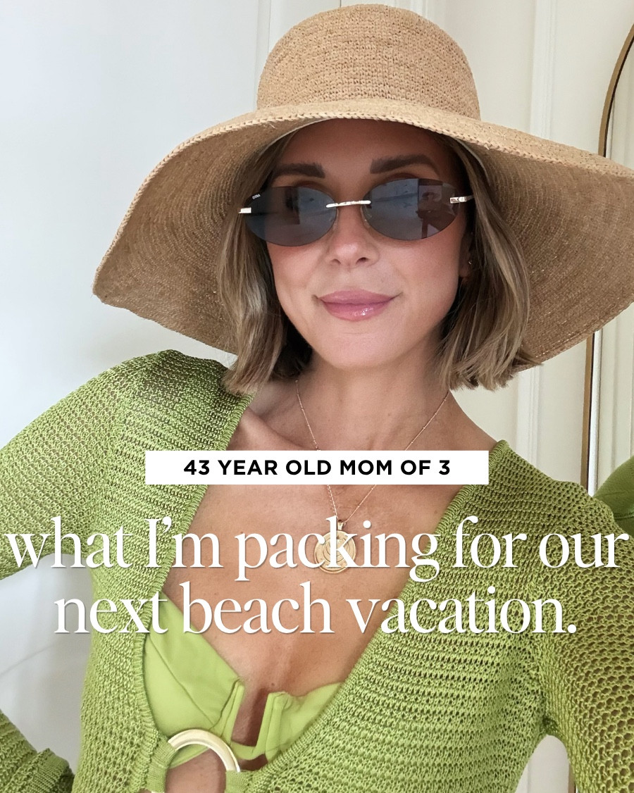 What I’m packing for our next beach vacation as a 43 year old mom of 3! 

#LTKootd #LTKTravel #LTKSwim