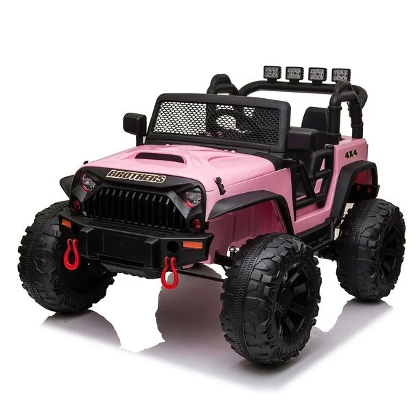 24V Kids Ride On Truck Car with Parent Remote Control & 2 Seater, 2* 200W Motor,9 AH Battery Powe... | Walmart (US)