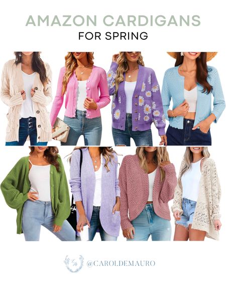 Elevate your wardrobe with this collection of cozy cardigans in fun spring colors!
#springfashion #transitionalstyle #outfitinspo #petitefashion

#LTKstyletip #LTKfindsunder100 #LTKSeasonal