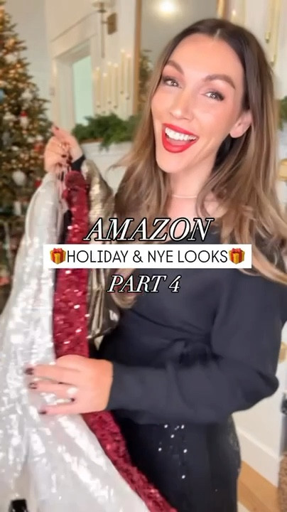 OBSESSED with these Amazon holiday & NYE looks! Holiday outfit, holiday party outfit, Amazon fashion, NYE outfit, NYE dress.

#LTKWatchNow #LTKHoliday #LTKStyleTip