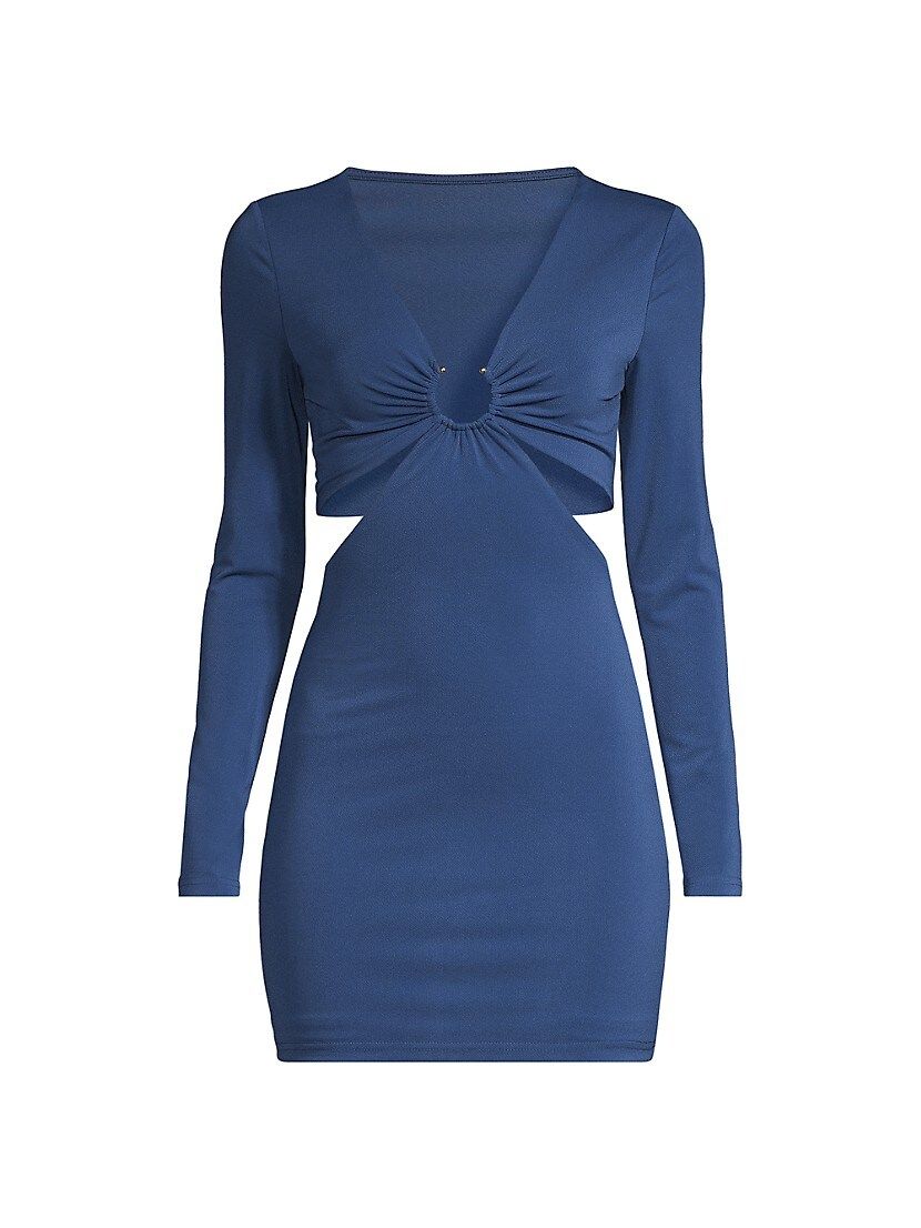 Audry Cut-Out Minidress | Saks Fifth Avenue