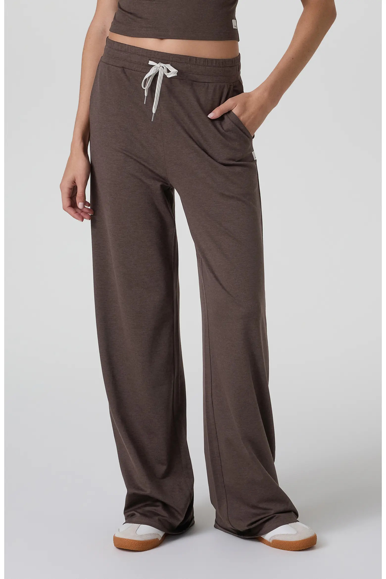 Vuori Halo Essential Wide Leg Sweat Pants (Women) | Nordstrom | Nordstrom