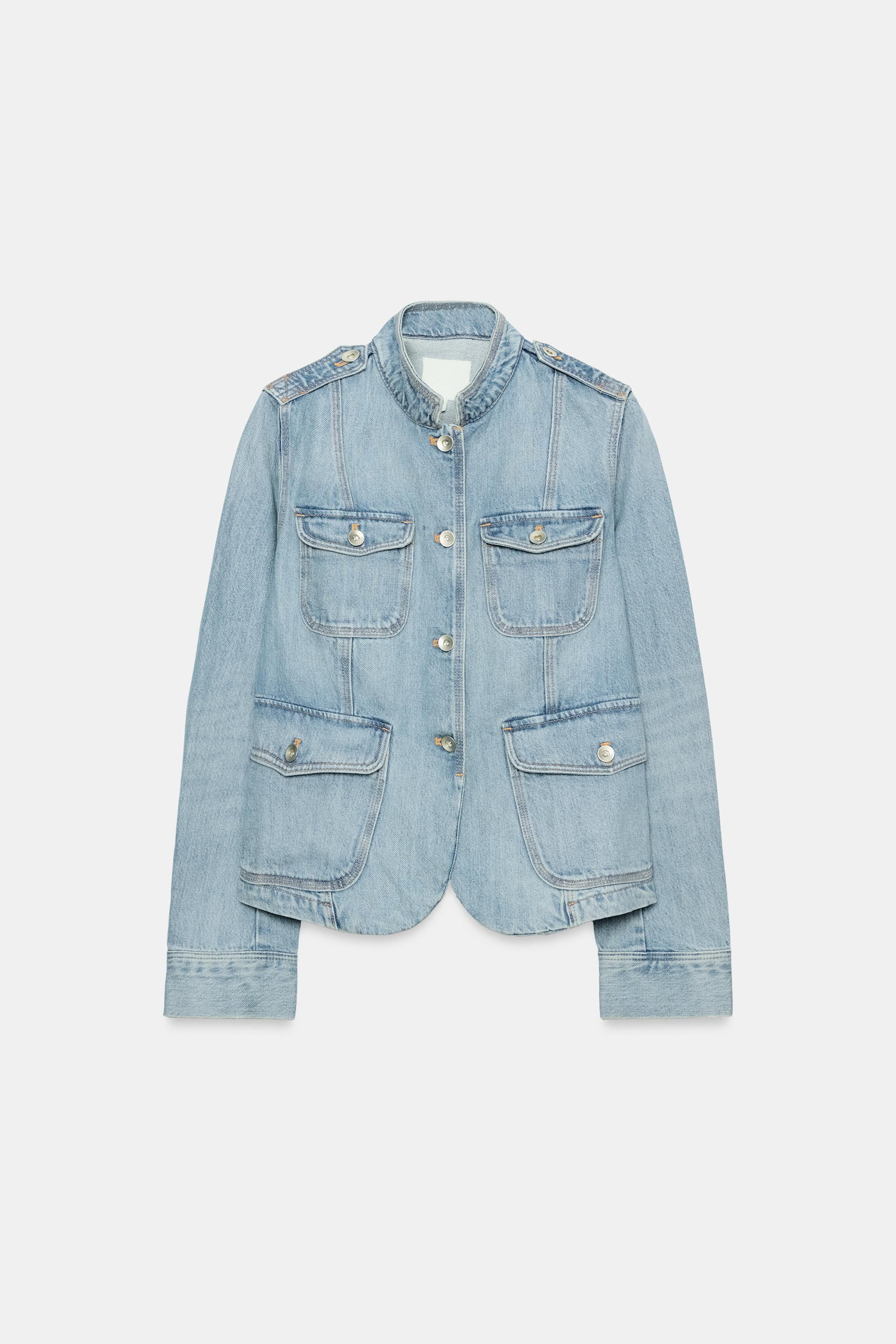 TRF POCKET DENIM JACKET | Zara US