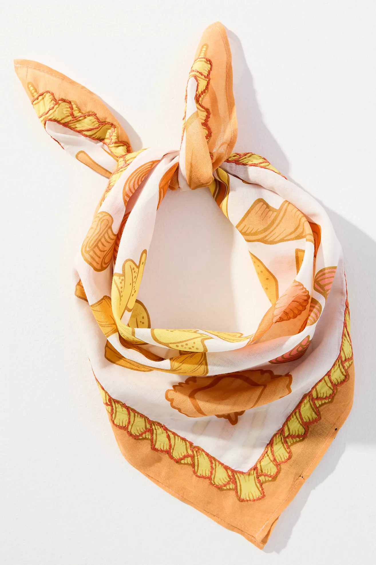 Vismaya Pasta Print Scarf | Anthropologie (US)