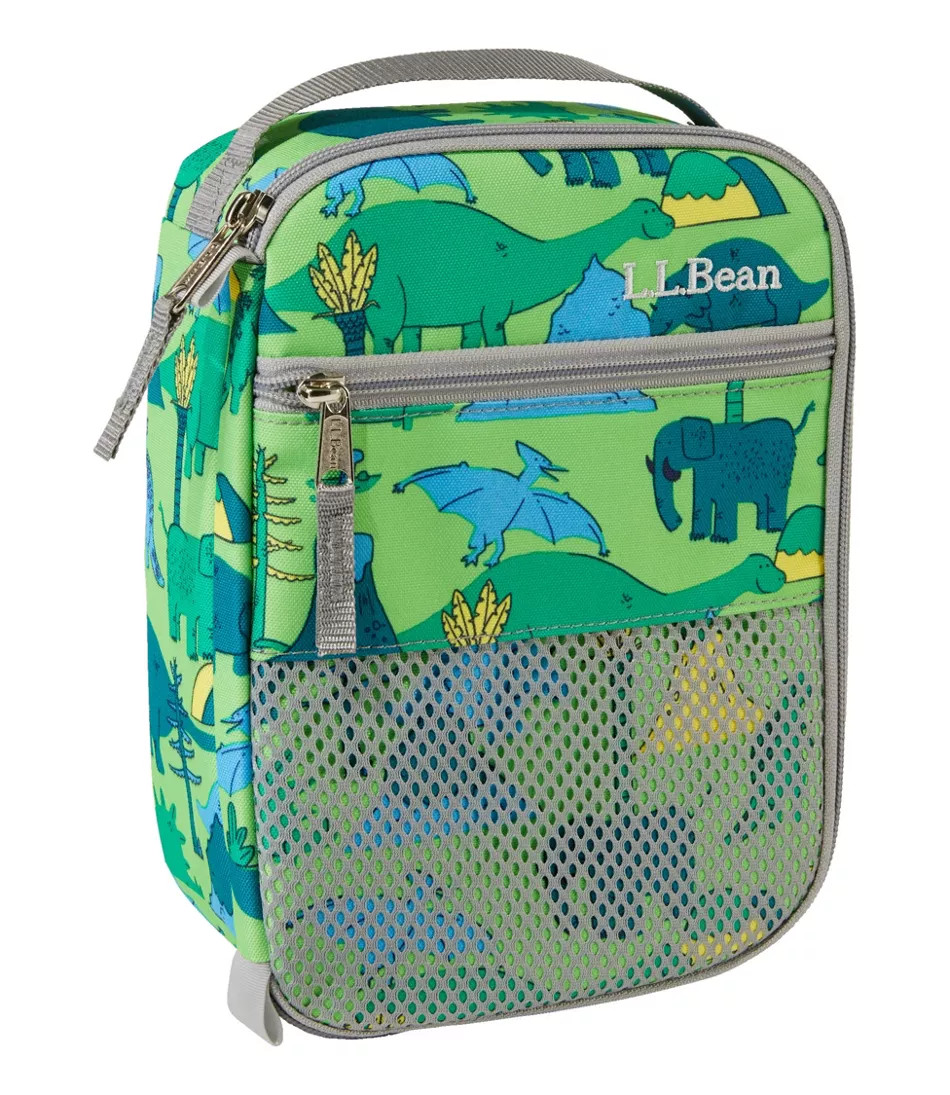 Insulated Lunch Box, Print Skylight Blue Flowers, Polyester L.L.Bean | L.L. Bean