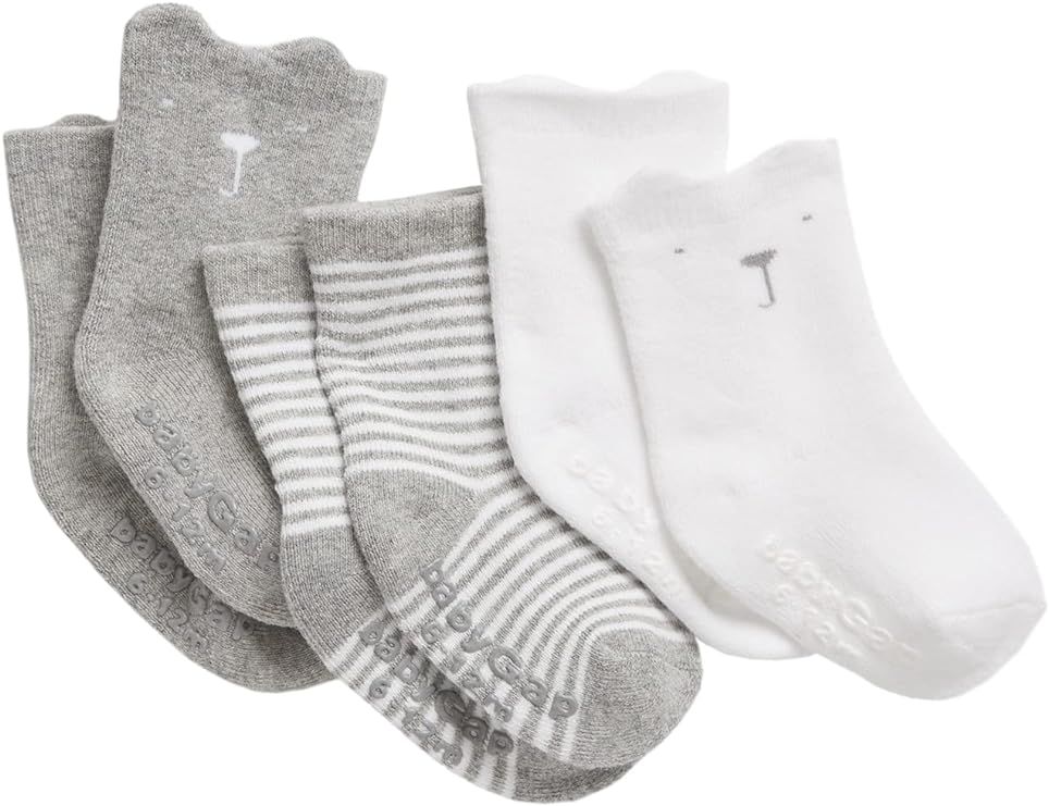 GAP Baby Girls' 3-Pack Cotton First Favourite Socks | Amazon (US)