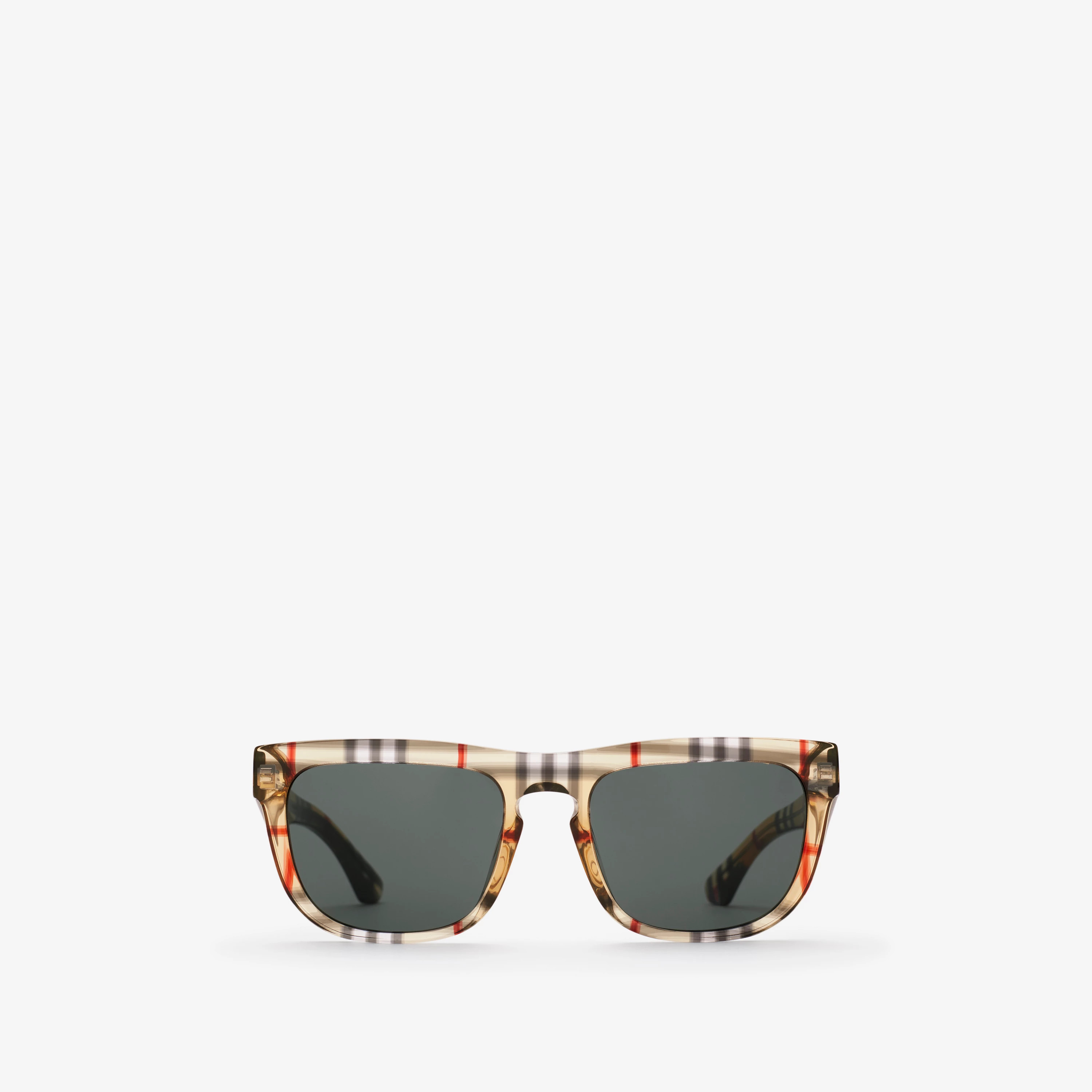 Check Square Sunglasses in Vintage check | Burberry® Official | Burberry (US)
