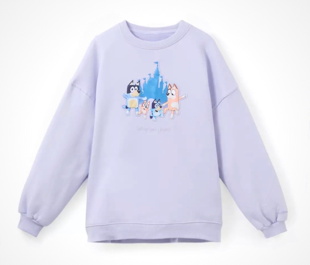 New cute Bluey merch dropped yesterday! The sweatshirt and tie dye tee 👏😍

#LTKSeasonal #LTKootd