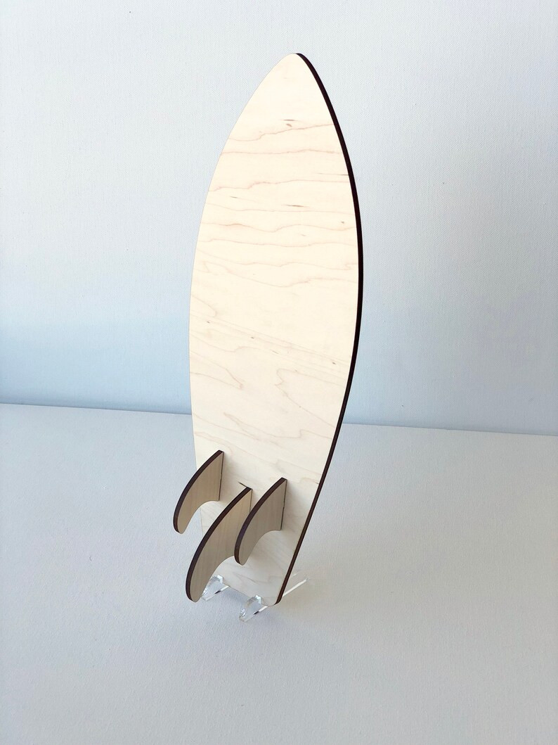 Mini Wood Surfboard Sign - Personalized Surfboard- Baby Surfboard | Etsy (US)