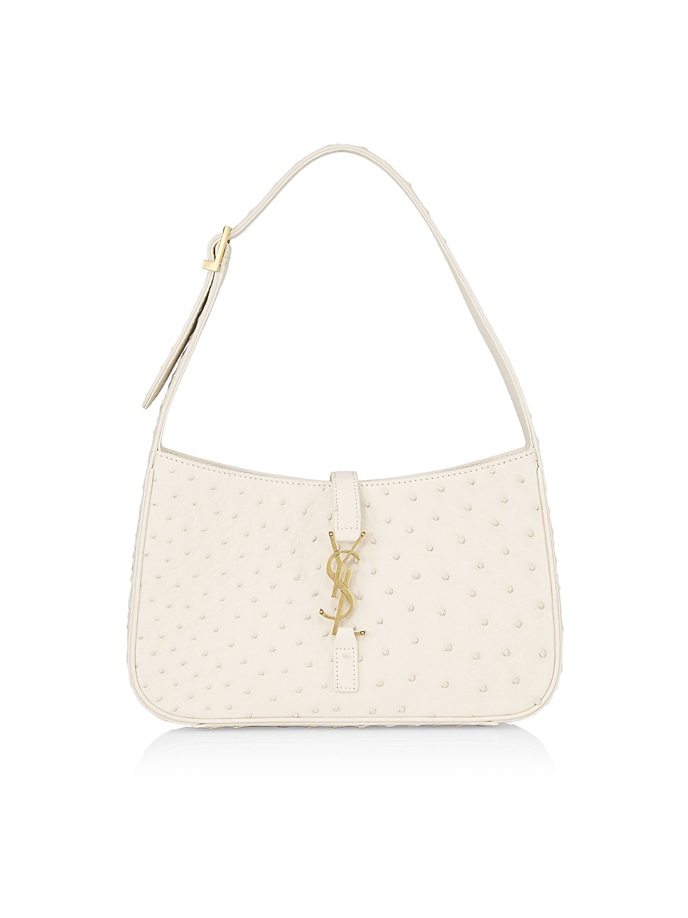 Le 5 à 7 Hobo Bag in Ostrich - Crema Soft | Saks Fifth Avenue