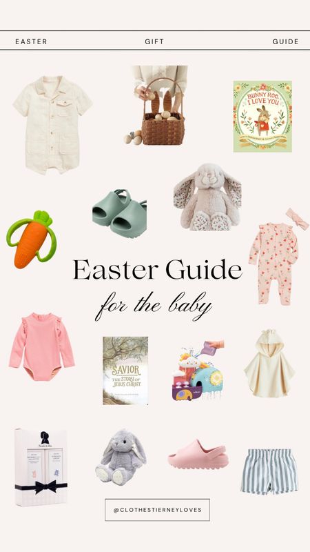 Everything you will need to make the perfect Easter basket for your baby! 

#LTKfamily #LTKkids #LTKSeasonal