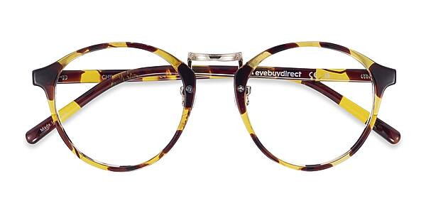 Chillax Round Tortoise Full Rim Eyeglasses | Eyebuydirect | EyeBuyDirect.com