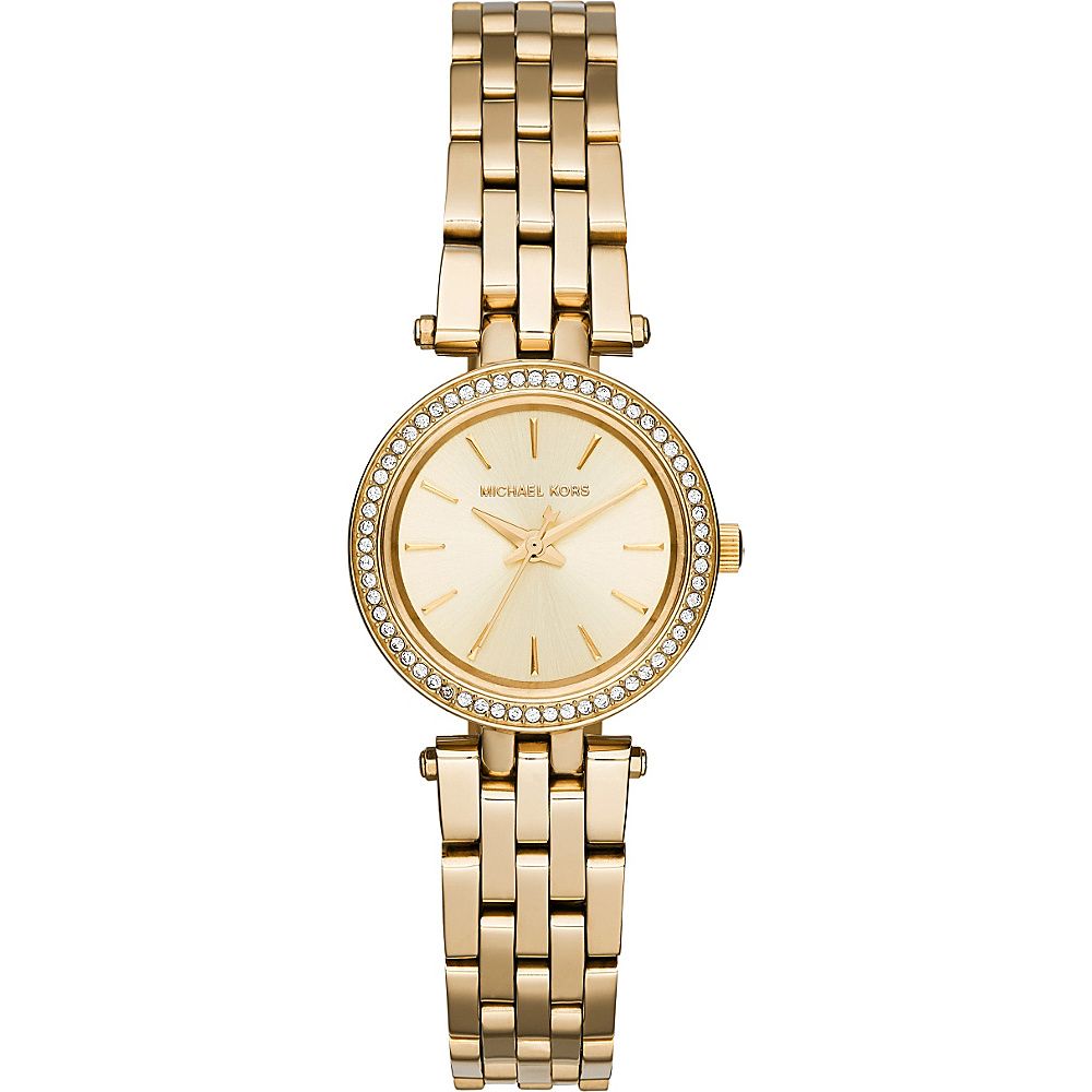 Michael Kors Watches Petite Darcy Three Hand Stainless Steel Watch Gold - Michael Kors Watches Watches | eBags