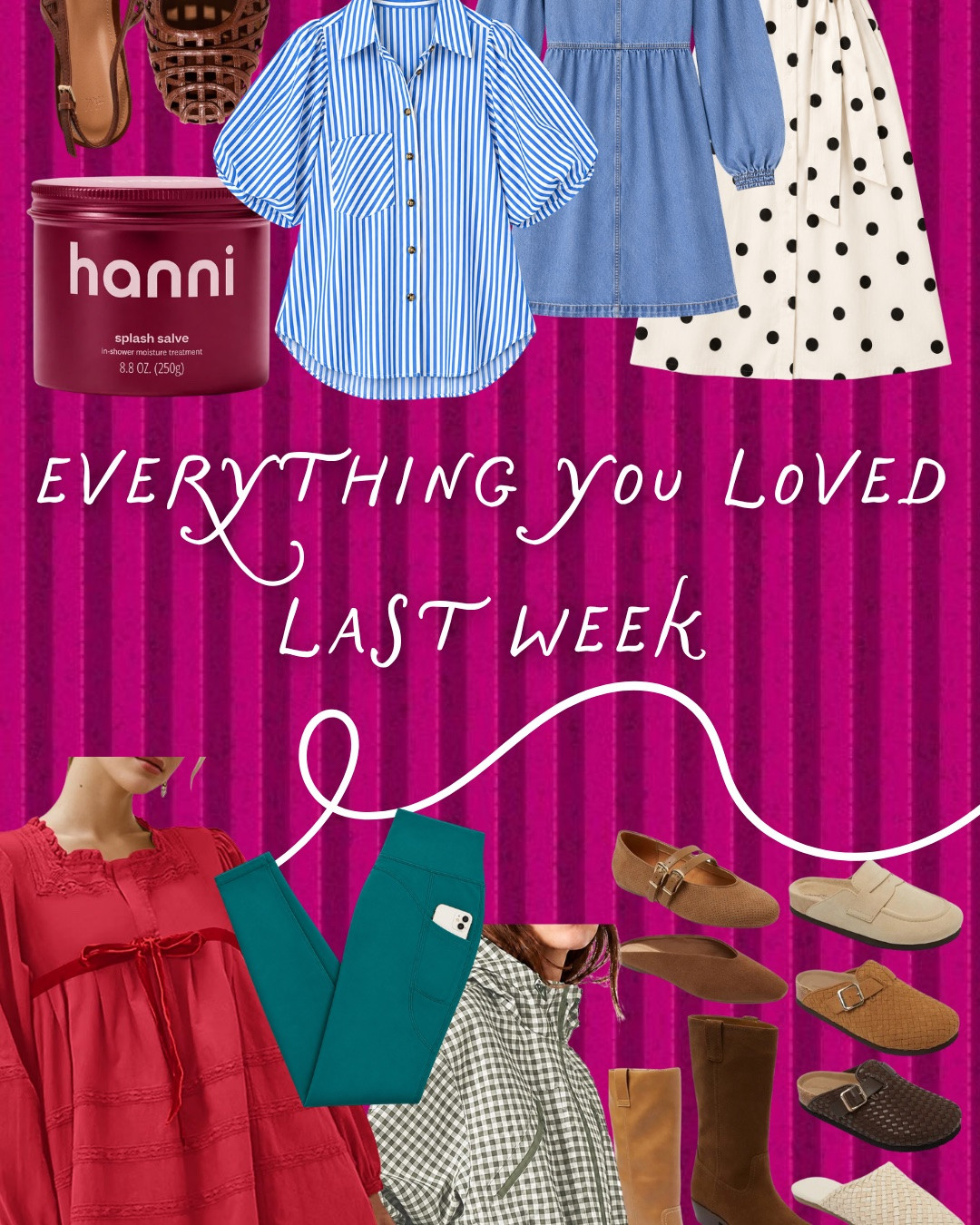 Swipe to see everything that you loved last week!!

#LTKgrwm #LTKootd #LTKmomlife