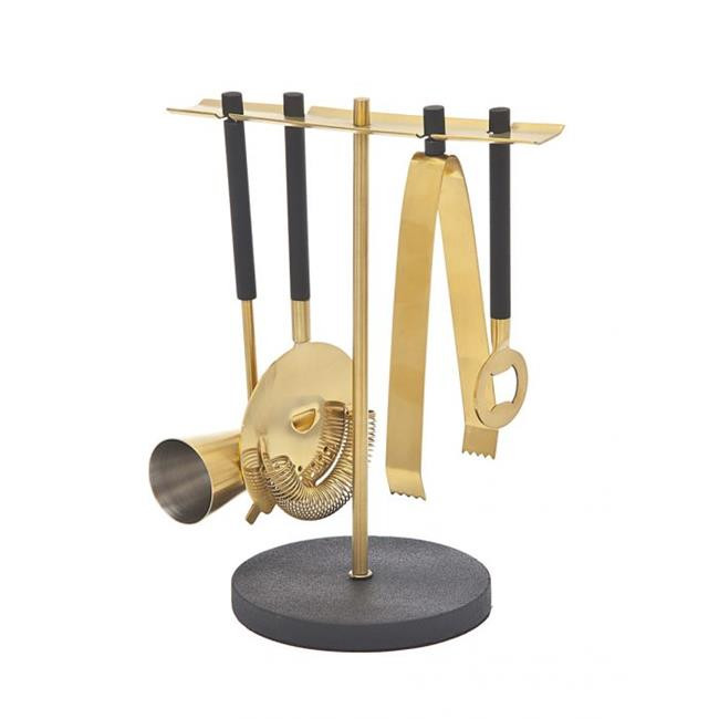 Godinger 64664 1 x 1 x 1 in. Encalmo Bar Set - 5 Piece | Walmart (US)