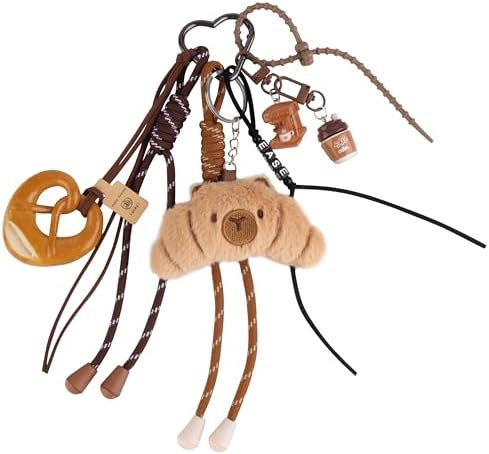 Georgie Porgy Bag Charms Keychains Clothing Accessories for Women Handbags Purse Backpack Sports ... | Amazon (US)