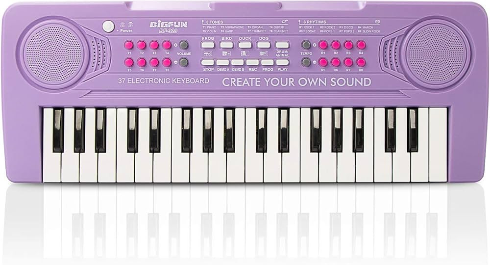 BIGFUN Kid Keyboard Piano - 37 Keys Keyboard Piano Kids Multifunction Music Educational Instrumen... | Amazon (US)