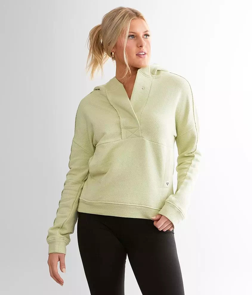 Rey Hooded Henley Pullover | Buckle