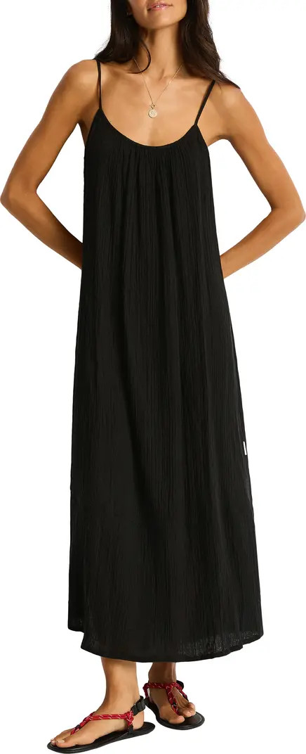 Sea Level Sunset Tie Back Cover-Up Dress | Nordstrom | Nordstrom