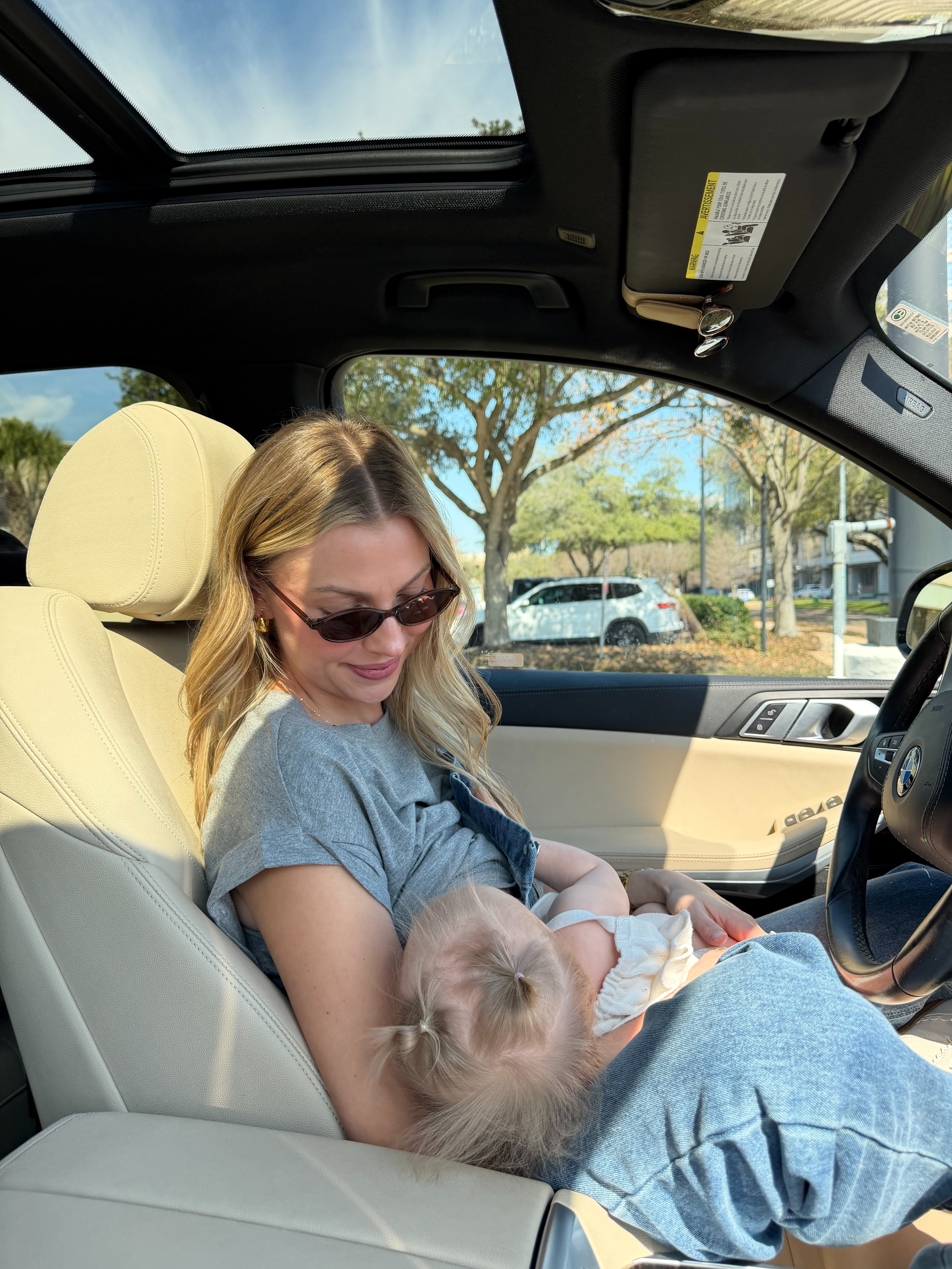 Casual mom outfit for errands! Wearing M in boxy tee + M in overalls
 

 #LTKootd