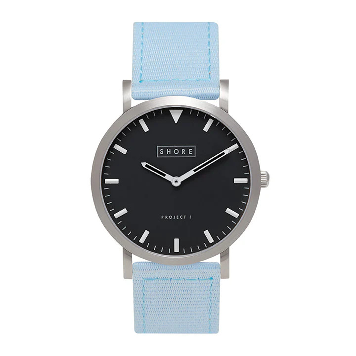 Whitstable with Sky Blue Classic Strap | Shore Projects