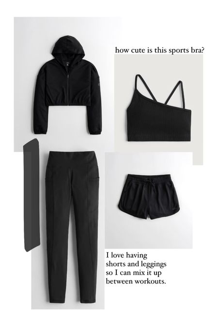 All black gym outfit for workouts or casual days! Gilly hicks activewear autumn 2022 

#LTKfit #LTKeurope